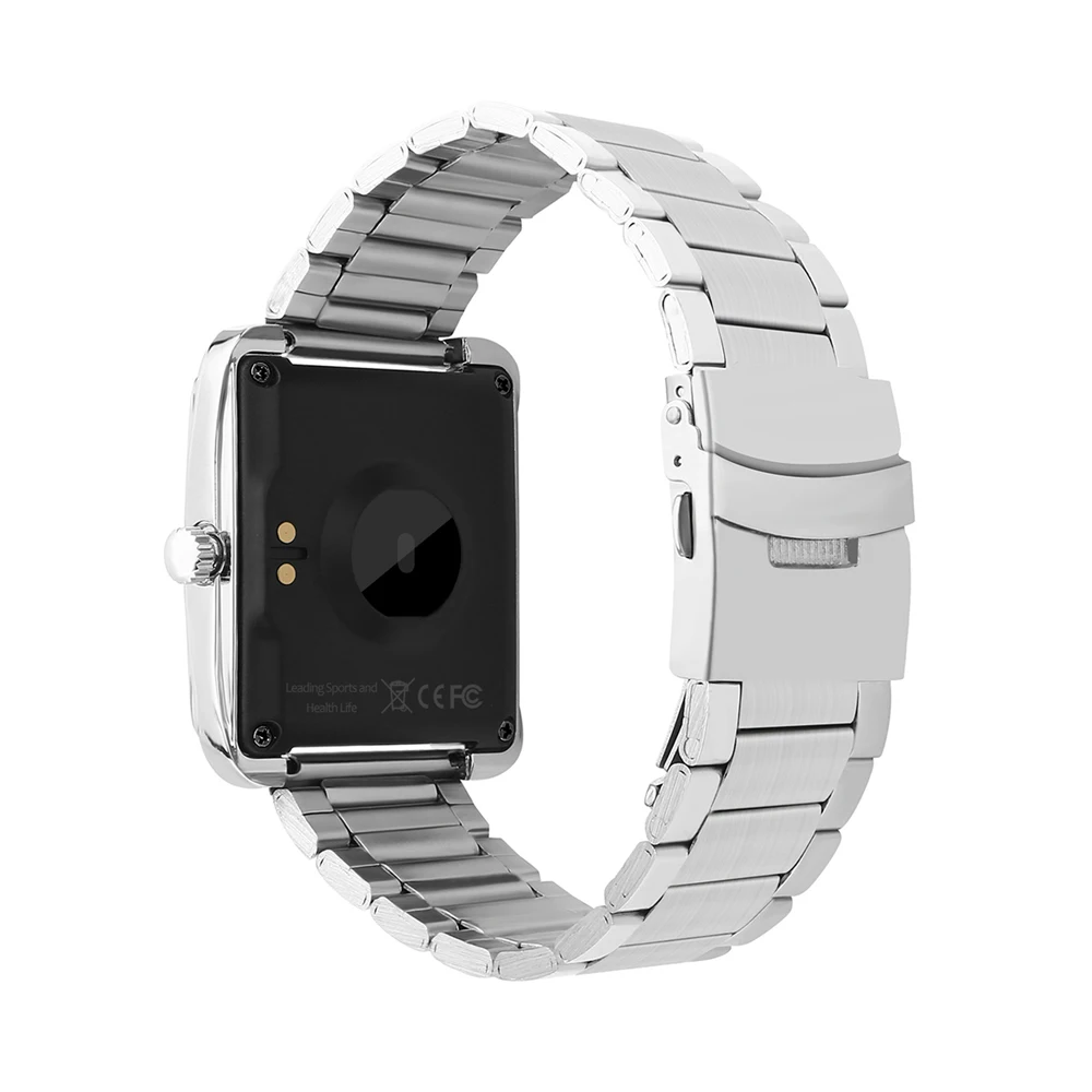 iradish smartwatch bluetooth waterproof fitness high quality mens gift present smart watch stainless wrist watch