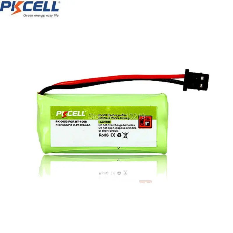 Ni mh 2 4 V 800mAh аккумуляторная Mitusmi 2P BT1008 Uniden батарея для телефона никель металл