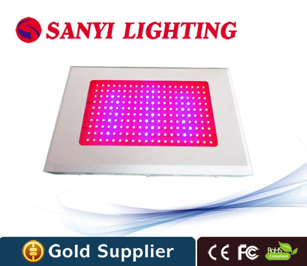 600W LED Grow Light=2000w HPS full spectrum 200x3w lamp for plants all