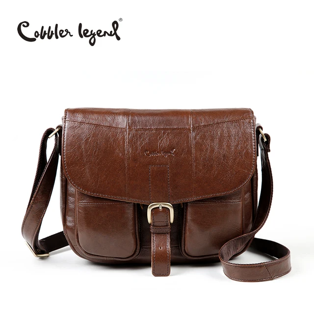 Cobbler Legend Brand Genuine Leather 2018 Women Shoulder Bag Casual