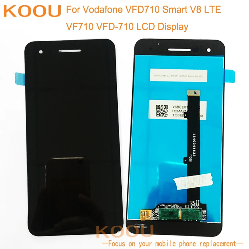 

LCD Display For Vodafone Smart V8 VF710 VFD710 V8 LTE Touch Screen Digitizer Assembly Replacement Mobile Phone LCD For Vodafone