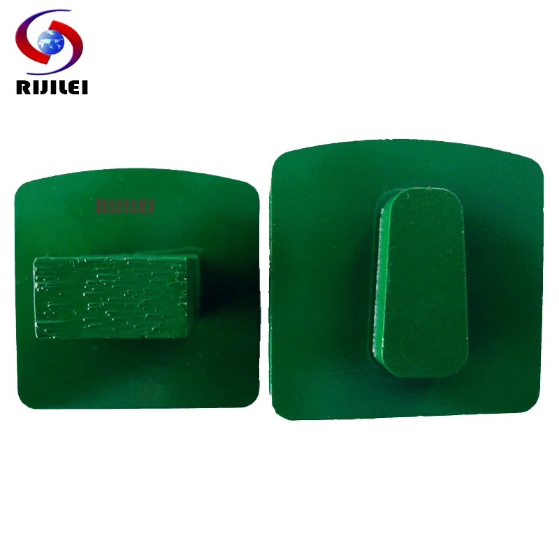 

RIJILEI 24*13.0*20mm*1T Diamond Grinding Tools Trapezoid Grinding Block with single Pin Concrete Metal Bond Grinding Disc Y20