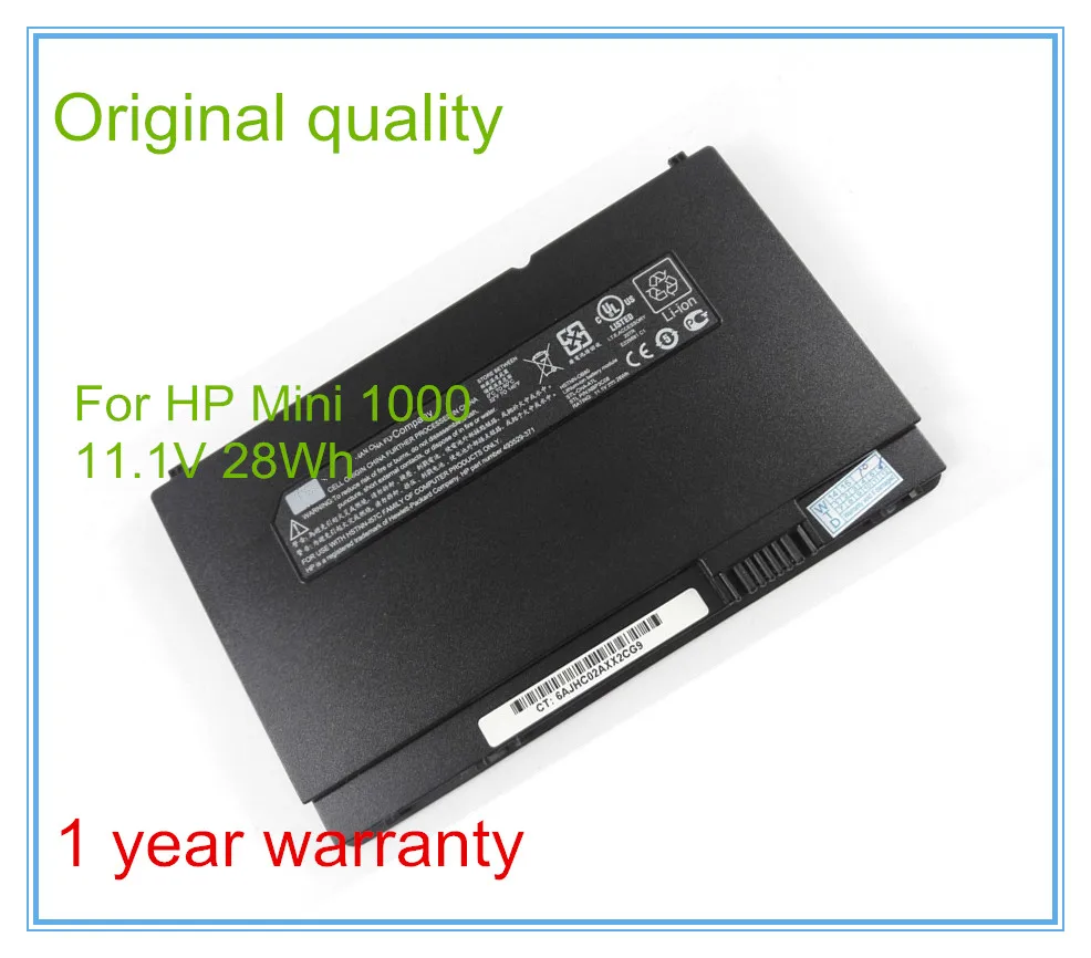 Оригинальный аккумулятор для Mini 1000 735EJ 733EZ 735ED 735EF735EI 735EO 504610-002 HSTNN-OB80 28WH | Компьютеры