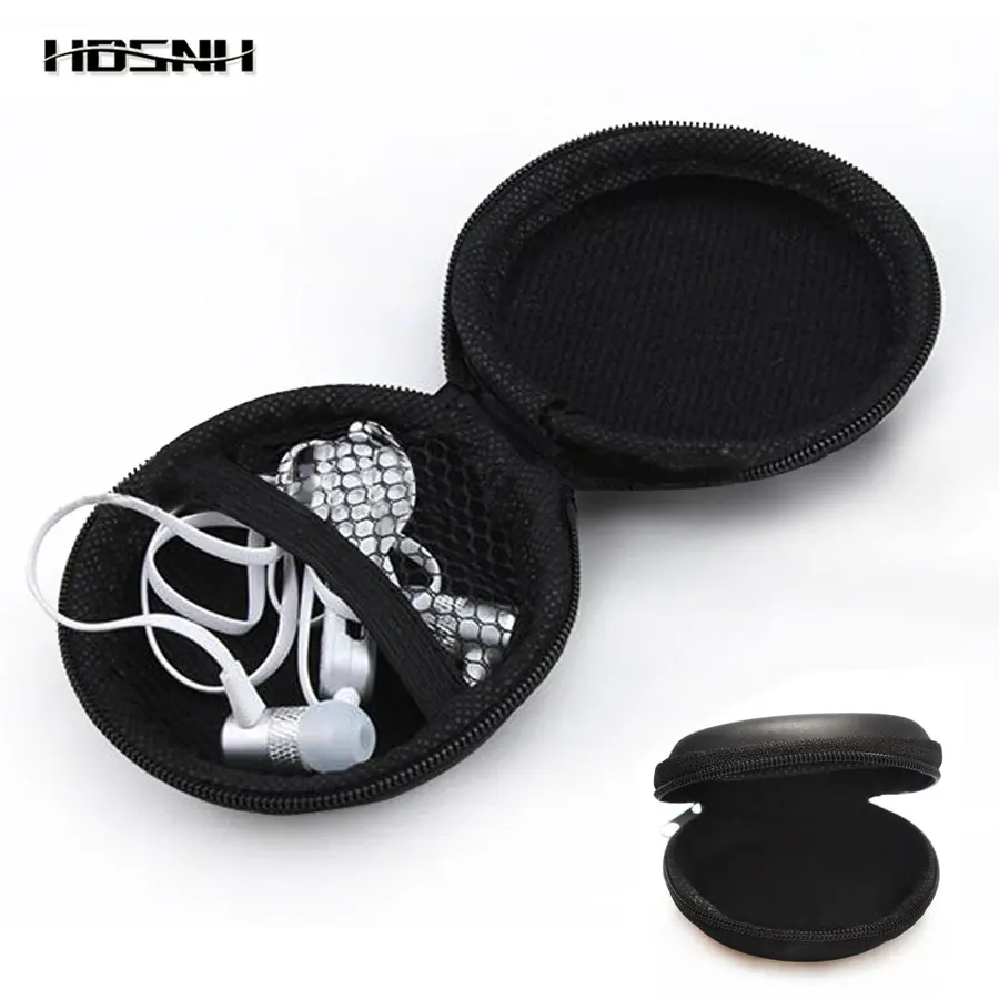 Headphone Case Bag Portable Earphone Charger Earbuds Storage For Memory
