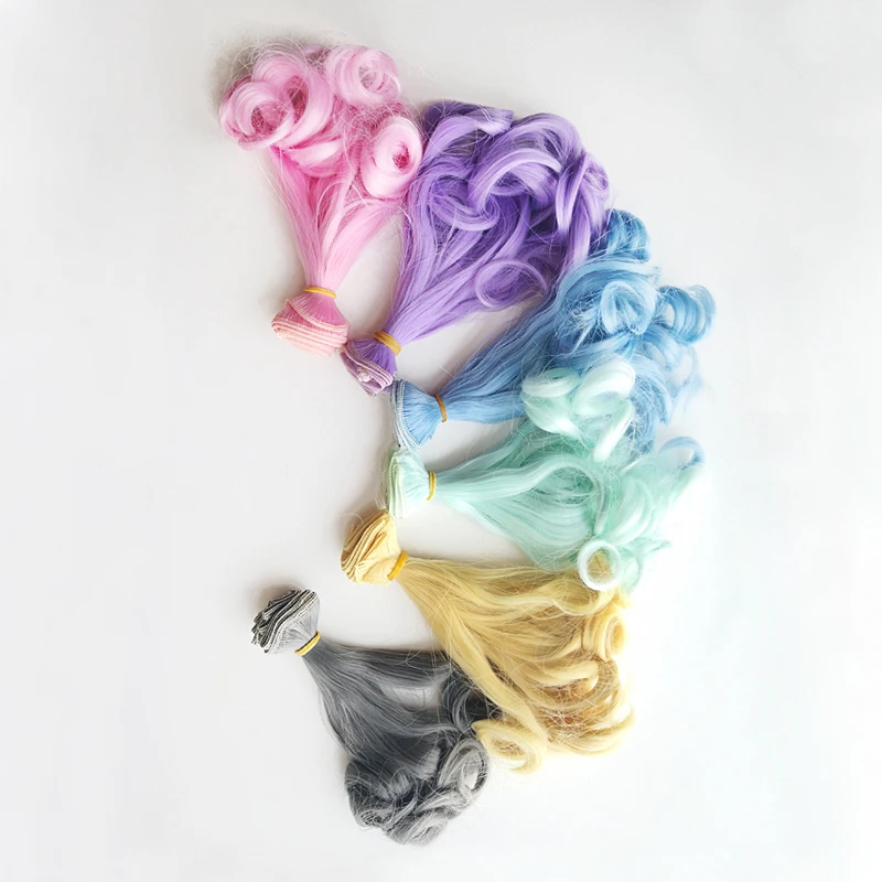 Doll Wigs 15*100CM 25*100CM for 1/3 1/4 1/6 1/12