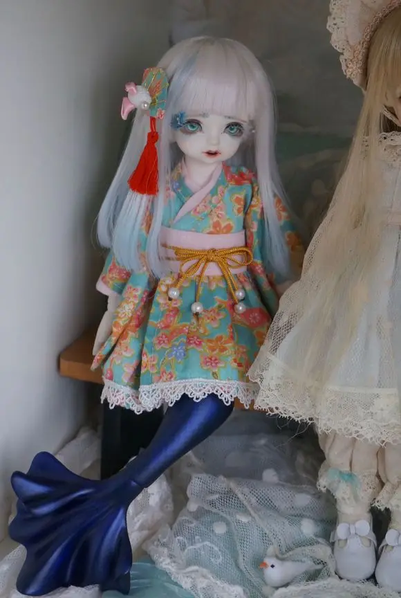 Высокое качество 1/4 BJD кукла русалка бесплатные глаза SUDOLL