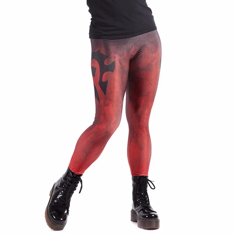 Новое поступление 1510 сексуальная девушка Дэдпул супергероев Marvel Косплей печатных эластичный Фитнес полиэстер женские Леггинсы спортивные брюки