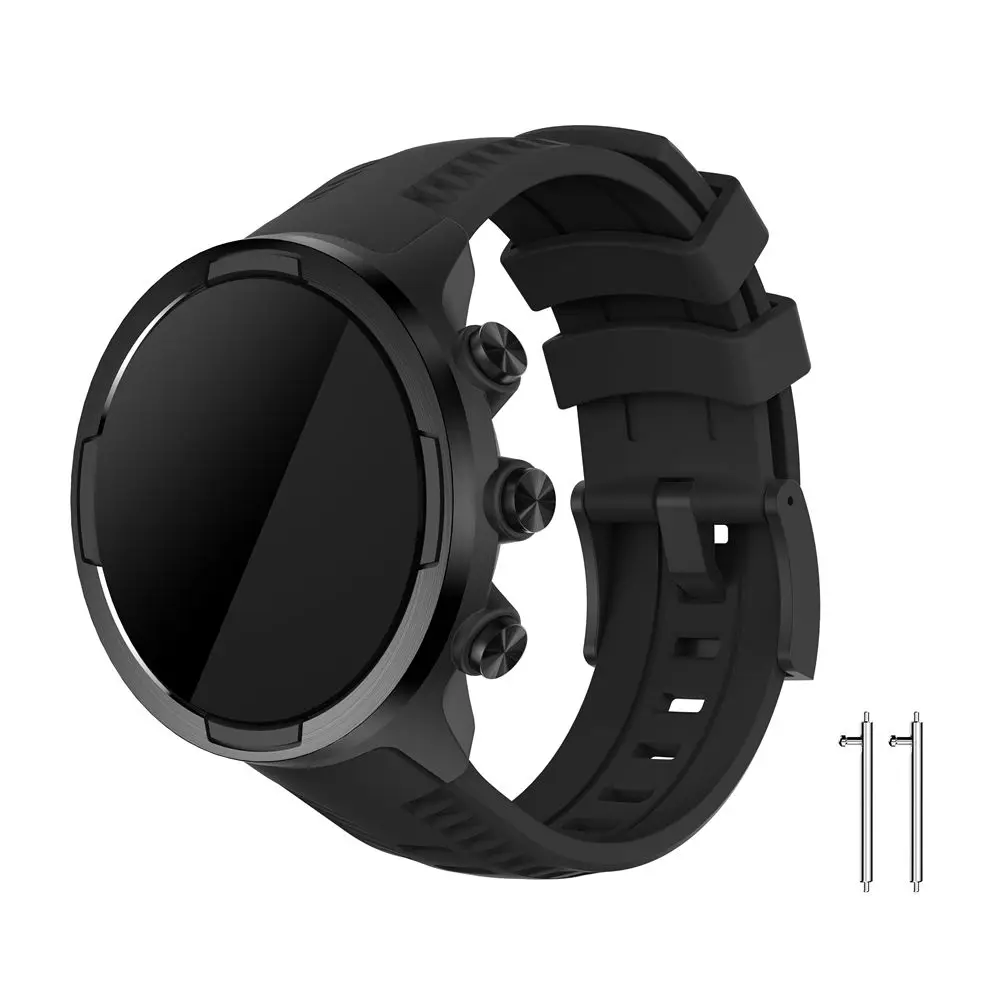 Sport Silicone 24MM Strap Bracelet - Premium Replacement Wristband