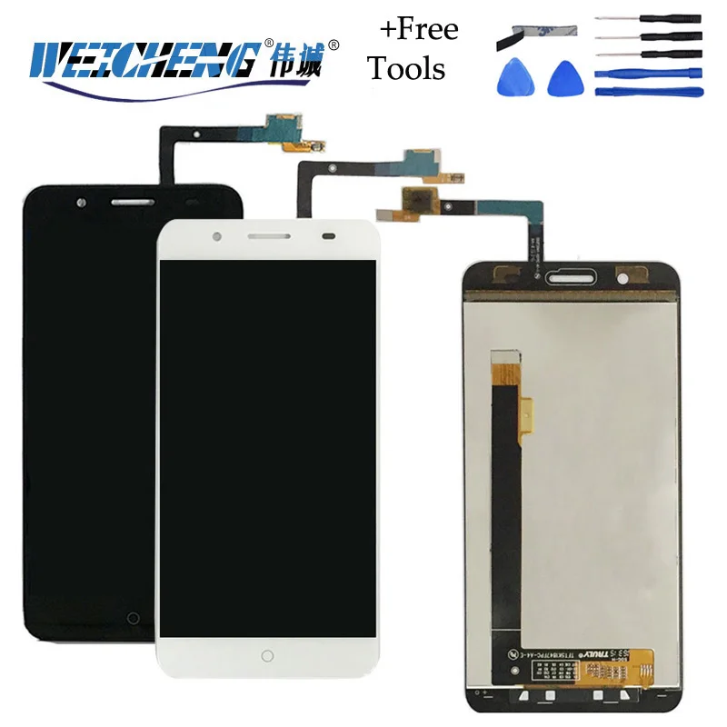 

WEICHENG For ZTE Blade A610 Plus LCD Display +Touch Screen Assembly For zte A2 plus+free tools