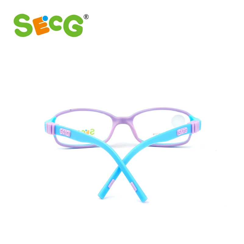 Tanie SECG Top marka optyczne ramki okularów dla dzieci TR90 ramki okulary dla dzieci przezroczyste okulary dla dzieci okulary