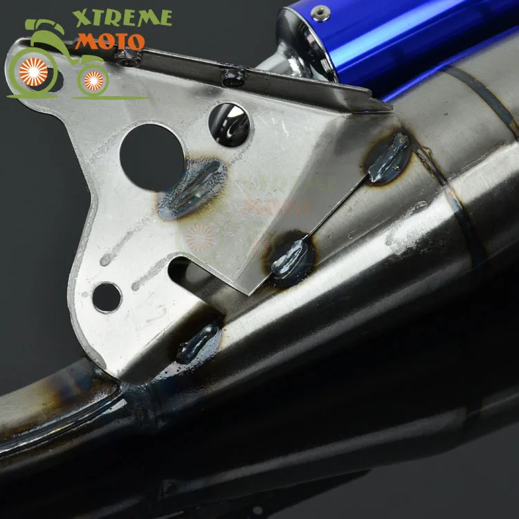 Chrome Exhaust System Muffler Pipe For YAMAHA JOG50 JOGR JOGZ JOG R Z Motorcycle Motor bike Chrome Exhaust System Muffler Pipe For YAMAHA JOG50 JOGR JOGZ JOG R Z Motorcycle Motor bike