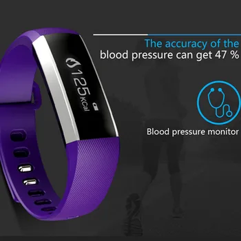 

2017 best selling Bluetooth Health waterproof Wristband Sport Fitness Tracker Sleep Monitor Band Smart Watch for elder gift