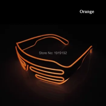 

Cool El Glasses Party Toys Neon LED Glasses Show For All kinds of Parties & Halloween Birthday With DC-3V Sound Active Inverter