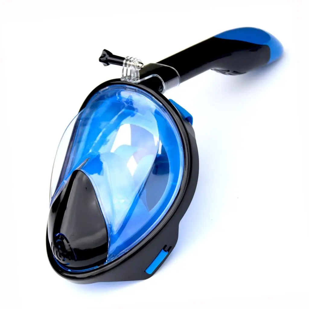 Маска для плавания подводный Анти-Туман Маска для подводного плавания панорамная маска для подводного плавания анфас маска для подводного плавания Для женщин Для мужчин детская Подводное очки - Цвет: Waterdrop-01