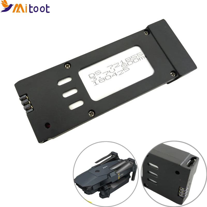 Rc Lipo батарея 3 7 V 500 mAh аккумуляторная для E58 M68 RC Дрон Квадрокоптер|Детали и
