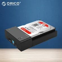 ORICO без инструментов USB 3,0 & eSATA to 2,5 дюймов и 3,5 дюймов SATA внешний жесткий диск лежал -Без Каблука док-станция для HDD SSD корпус