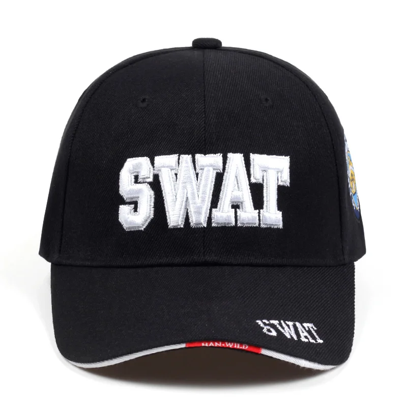 2019 التكتيكية كاب رجالي البيسبول قبعات العلامة التجارية SWAT كاب SWAT قبعة Snapback قبعات القطن قابل للتعديل قبعة لعبة الغولف Gorras Planas عالية الجودة