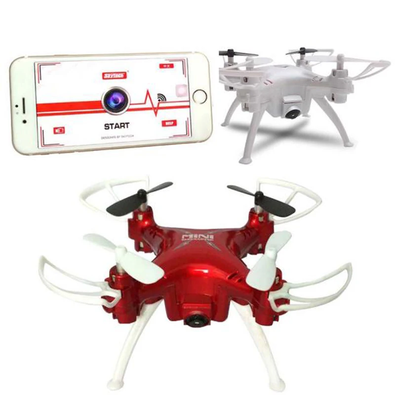 

Mini Drone Skytech TK106HW Mini Wifi RC Quadcopter with HD Camera 2.4G Drone Phone Remote RC Helicopter Headless Drone toy