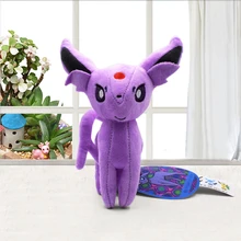 16-18 см мультфильм Eevee игрушки стоят солнце эльфы Espeon плюшевая кукла для детей детские подарки на день рождения Аниме Мягкая