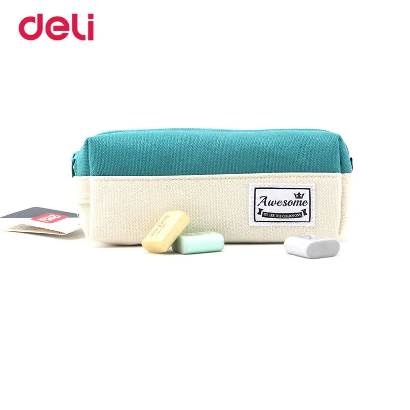 1 шт. разноцветный чехол для карандашей и 2017|pencil bag|deli pencil casecolor bag |
