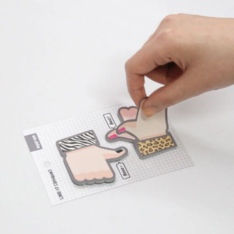 Креативный Thumbs up memo pad планировщик стикер для заметок кавайная наклейка pepalaria офисные школьные принадлежности 40 страниц