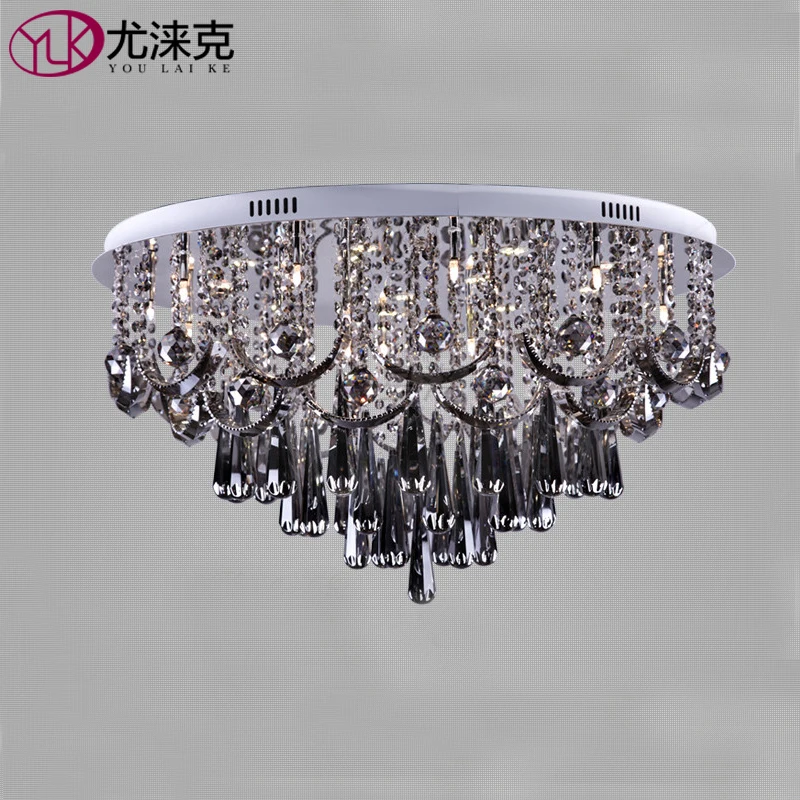 Online kaufen groÃhandel grau kronleuchter aus china grau ...
