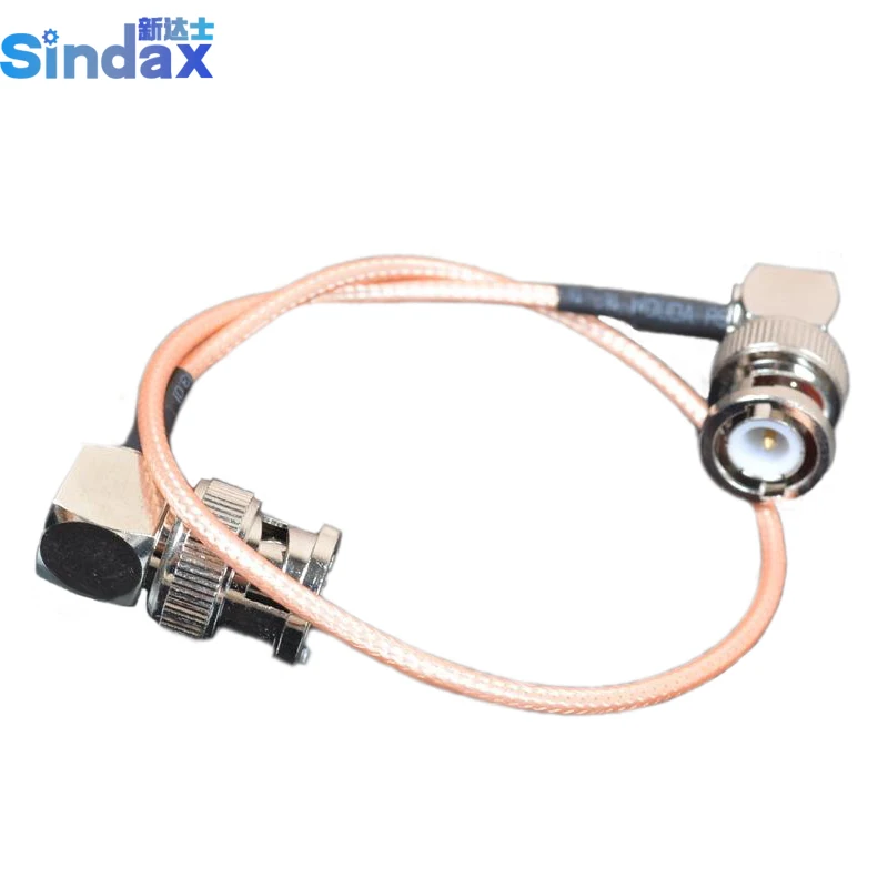 

Signal Mini SDI BNC Wire Bending Type Mini BNC turns Q9 - JW radio frequency coaxial line BNC connector plug 20cm Cable