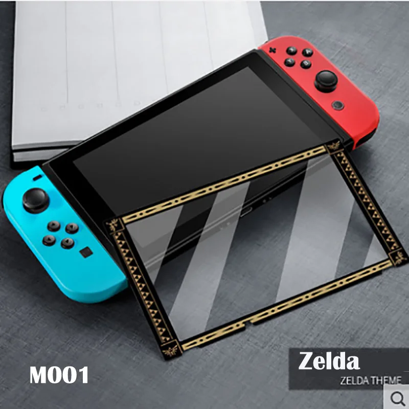 9H SuperMario Tempered Film Glass Screen Protector Eye Protection For Nintend Switch Screen Protector Nintend Switch Accessories