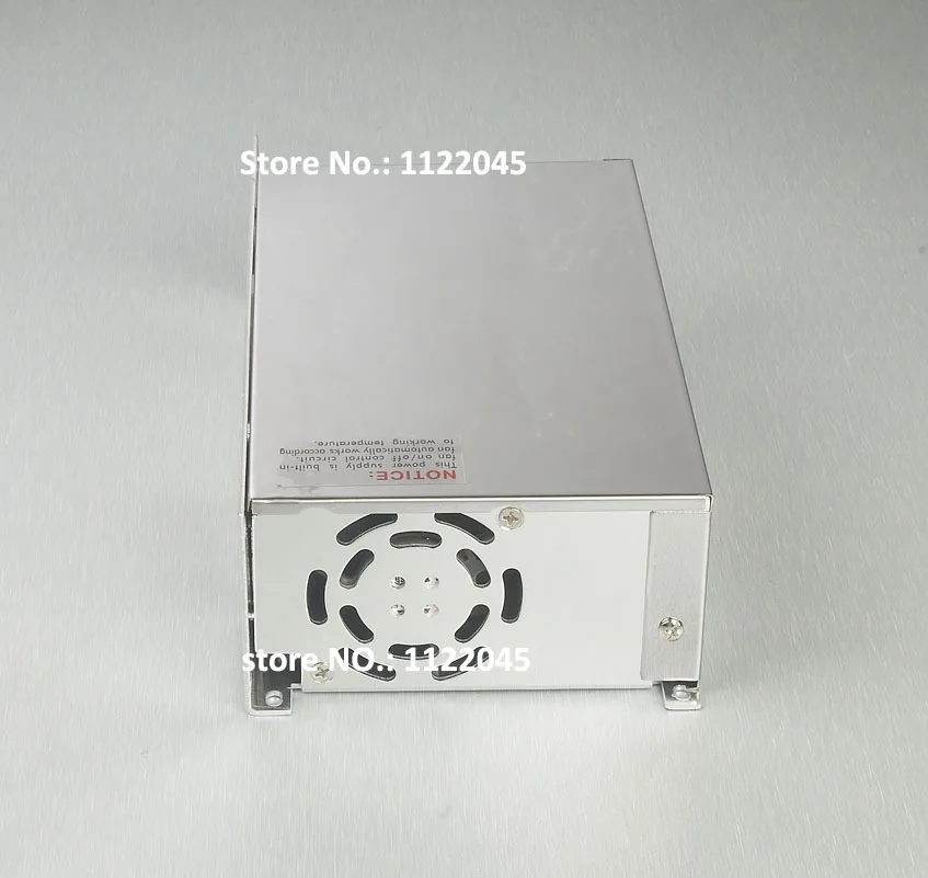 27V 18.5A 500w 220VAC/110VAC одиночный выход AC DC алюминиевый преобразователь питания для
