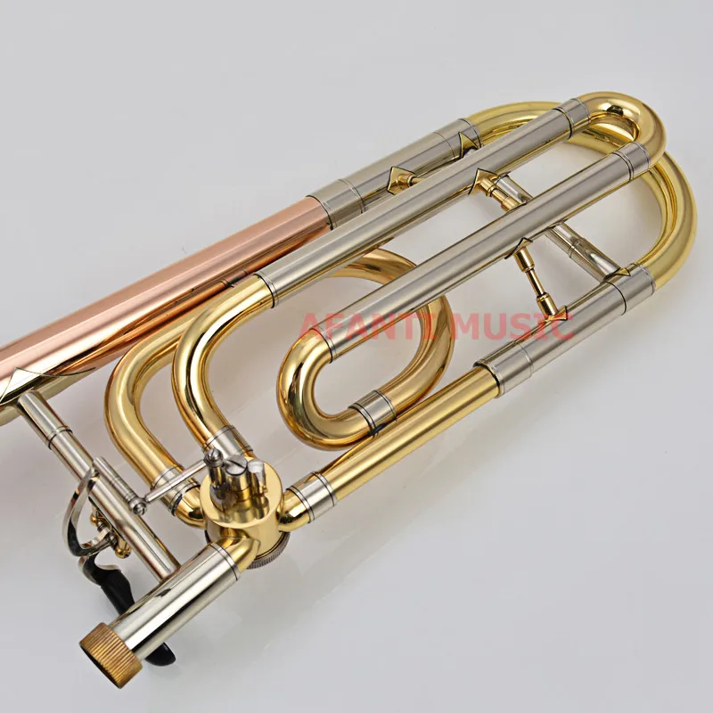 Afanti Music Bb тон/фосфор и медь/золото Отделка тромбон(ATB-108