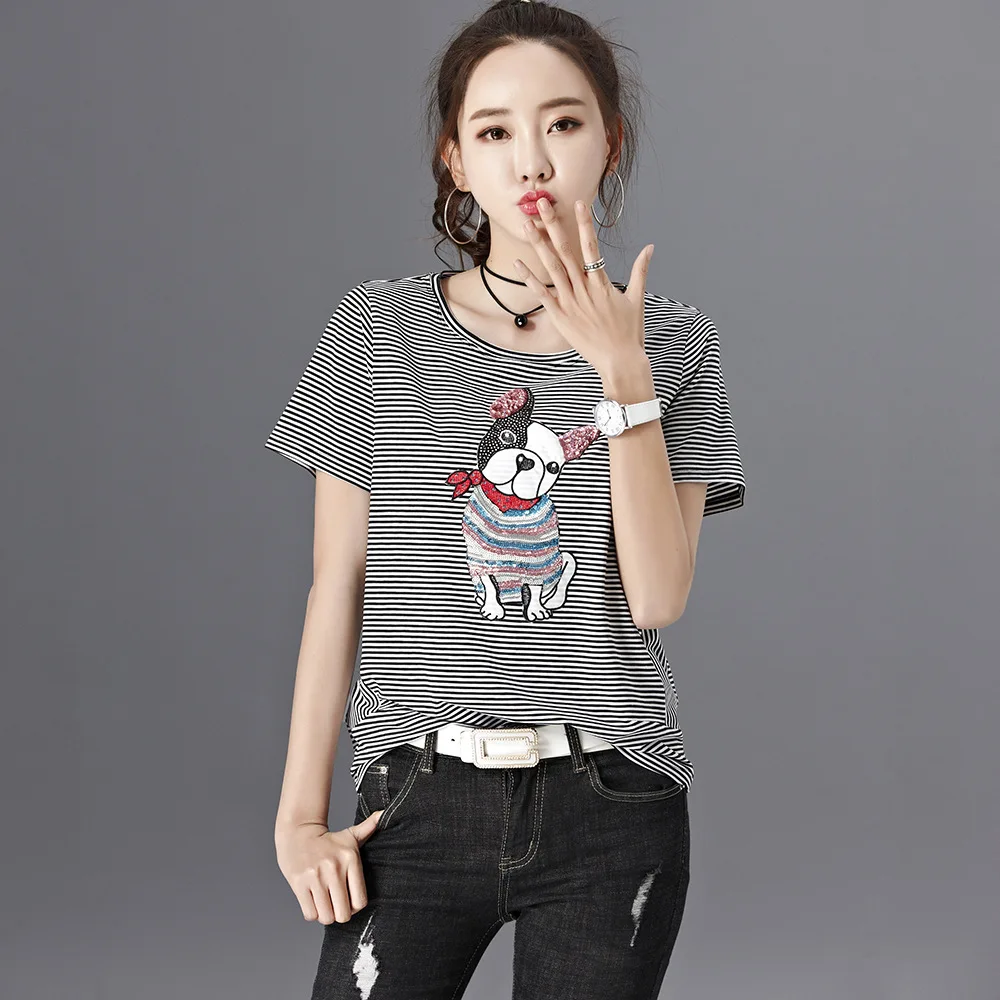 t shirt T1039 black-1