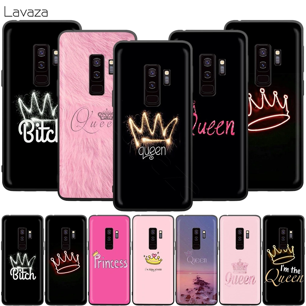 

Lavaza Love Queen Princess Case for Samsung Galaxy J6 A9 A8 A7 A70 A6 A5 A50 A40 A30 A3 A10 2018