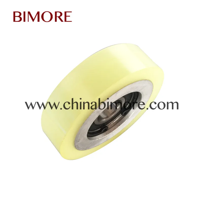 Escalator Step Roller Aluminium S650C003 OD76mm Thickness22mm Bearing6203-2RS use for Hyundai USD6 200g 10 (3)
