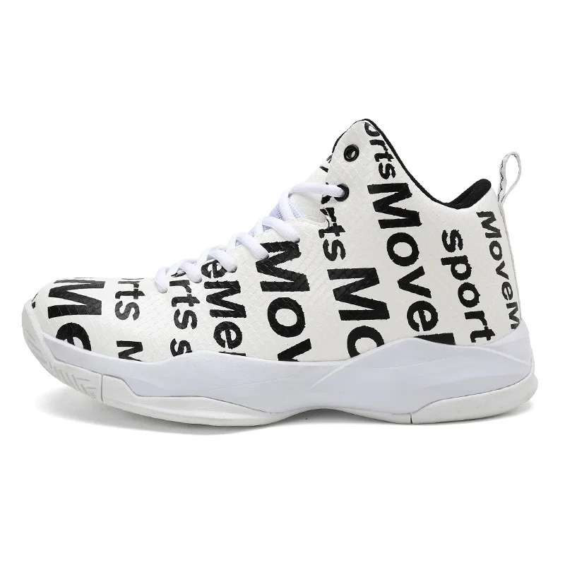 

2019 High-top Basketball Shoes Men's Cushioning Sneakers Anti-skid shoes retro sneakers zapatillas hombre deportivas