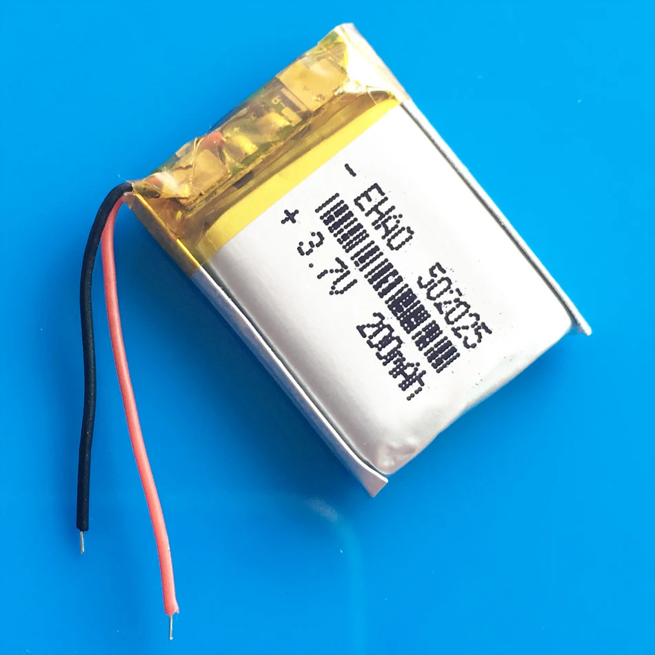 502025 3 7 V 200mAh полимерная литий ионная аккумуляторная батарея для mp3 bluetooth Смарт