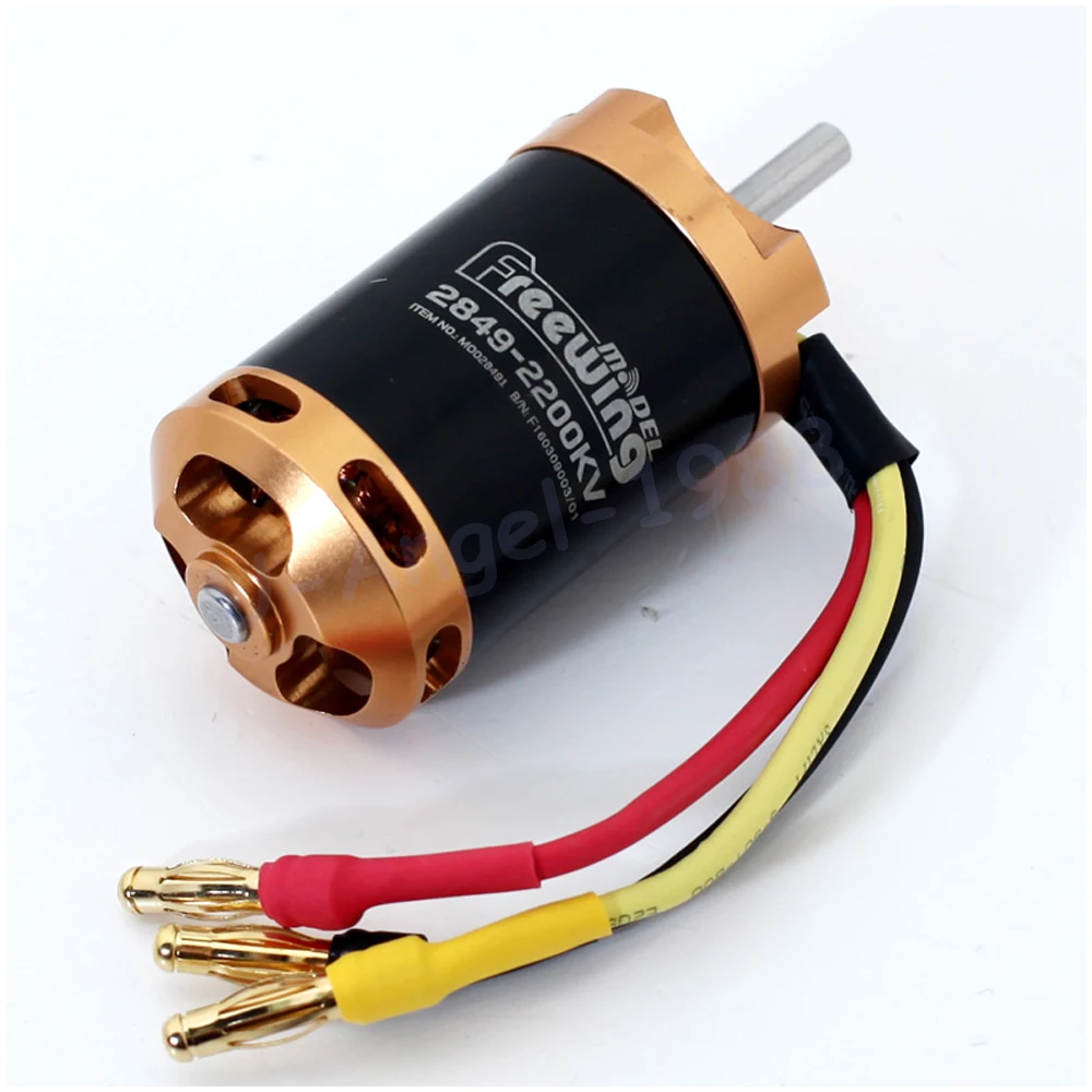 1pcs Freewing 6S 2849 2200KV brushelss motor work for 6s lipo battery  RC Airplane