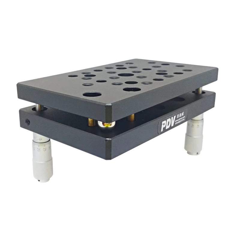 PT-QX02 Two Axis Manual Tilt Stage High Load Tilt