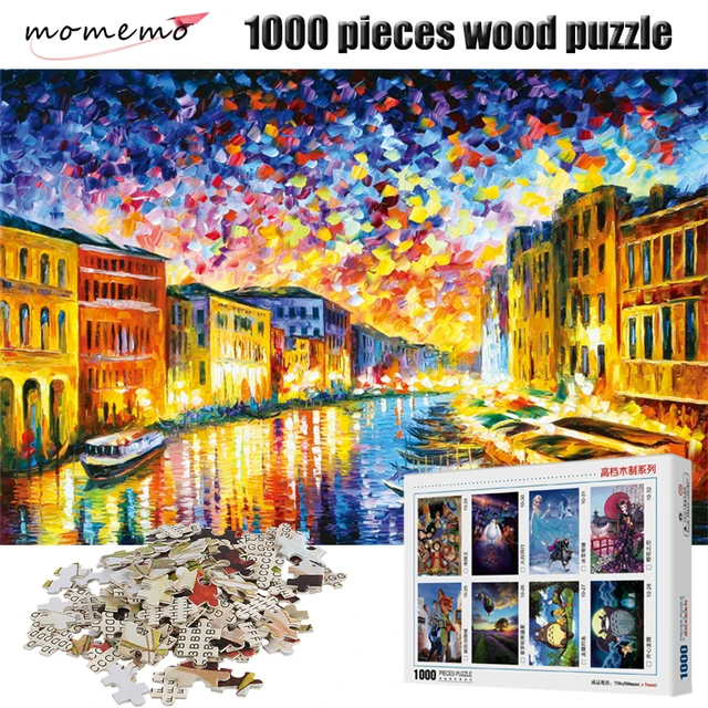 Puzzle 1000 Pièces -Puzzles en Carton- Relax Puzzles Jeux- Puzzle
