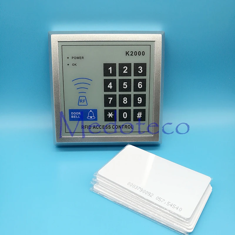 Free shipping+10 white Card +125khz RFID Proximity Card Access Control System RFID/EM Keypad Card Access Control Door Opener Free shipping+10 white Card +125khz RFID Proximity Card Access Control System RFID/EM Keypad Card Access Control Door Opener