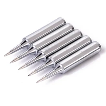 5pcs Lead Free Soldering Iron Tips Replacement 900m-T-I Solder Iron Tips Head Soldering Tools For Soldering Repair Station