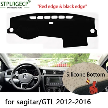 

Top Quality Double layer Dash Mat Dashmat Dashboard Cover Sun Shade Dash Board Cover Carpet for VW Volkswagen sagitar or GTL