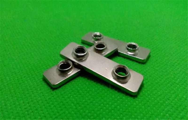 3D printer parts openbuilds double T Nut carbon steel chrome plated 1pcs