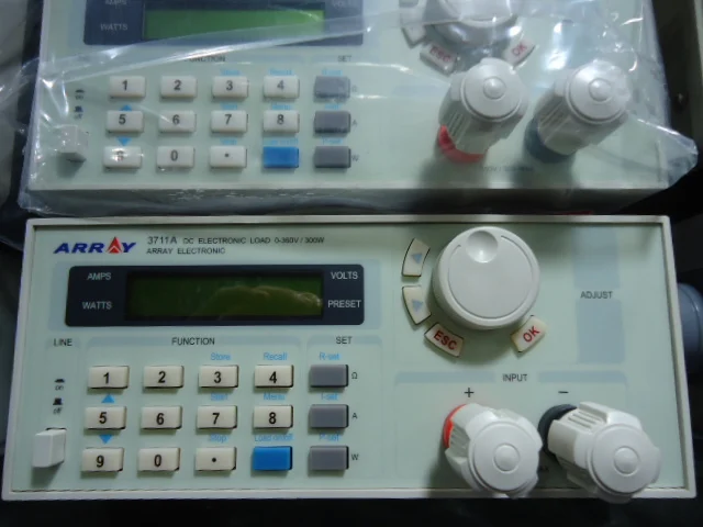

Fast arrival ARRAY 3710A single-channel programmable DC electronic load 150W /360V / 30A