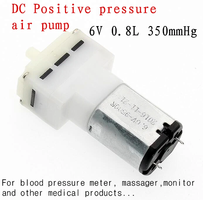 NEW DC6V Micro Blood Pressure Monitor Oxygen Inflatable Air Pump for DIY
