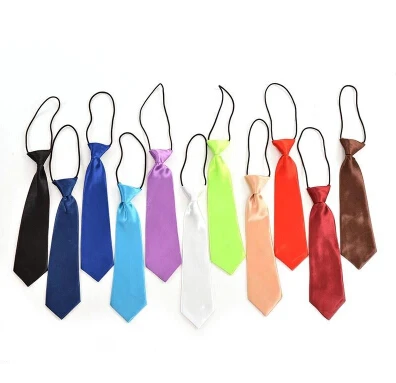 Галстук для мальчика Дети Детские носки для школы, свадебная одежда для мальчиков, галстук-бабочка галстук эластичные однотонные Цвет пятно