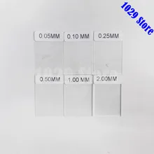 6 pcs Calibration Coating films for Coating thickness gauge GM200
