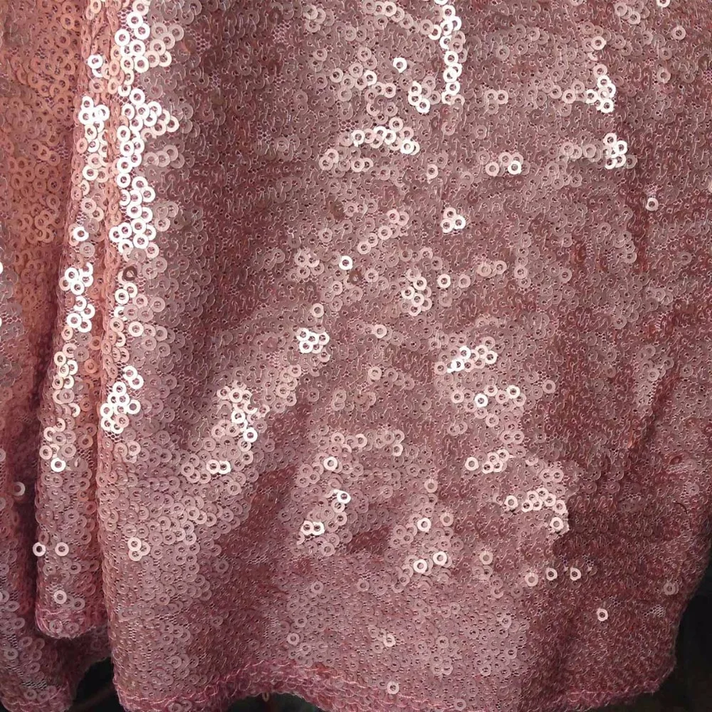 

7 yards 3mm African Sparkly Embroidered Blush Sequin Fabric for Wedding/Event/Party/Backdrop/Tablecloth Decor diy craft sewing