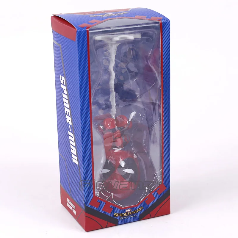Горячие игрушки Cosbaby Marvel Человек-паук возвращение на родину Человек-паук Железный Паук версии мини-фигурки из ПВХ игрушки 14 видов стилей