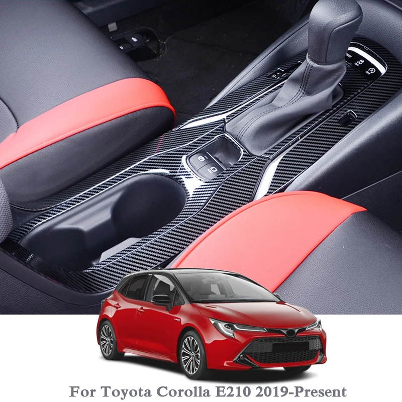 Автомобильный Стайлинг ABS хром для Toyota Corolla E210 2019 2020 панель коробки передач Крышка