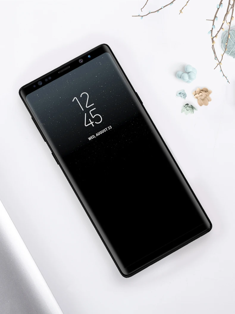 3D изогнутое закаленное стекло для samsung Galaxy Note 9, Передняя Задняя Защитная пленка для экрана, покрытие для samsung Note 9, стекло